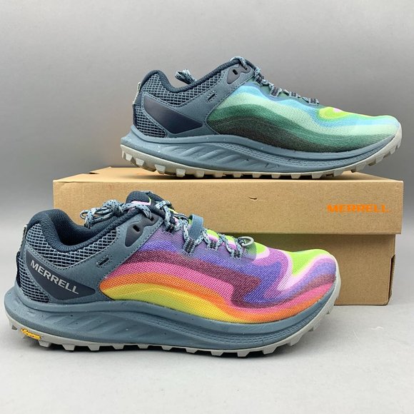 Merrell Shoes - Merrell Womens Antora 3 Trail Running Shoe Size 9.5 Rainbow J067550